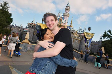 Frank and Allison at Disneyland