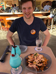 Frank at the Lamplight Lounge